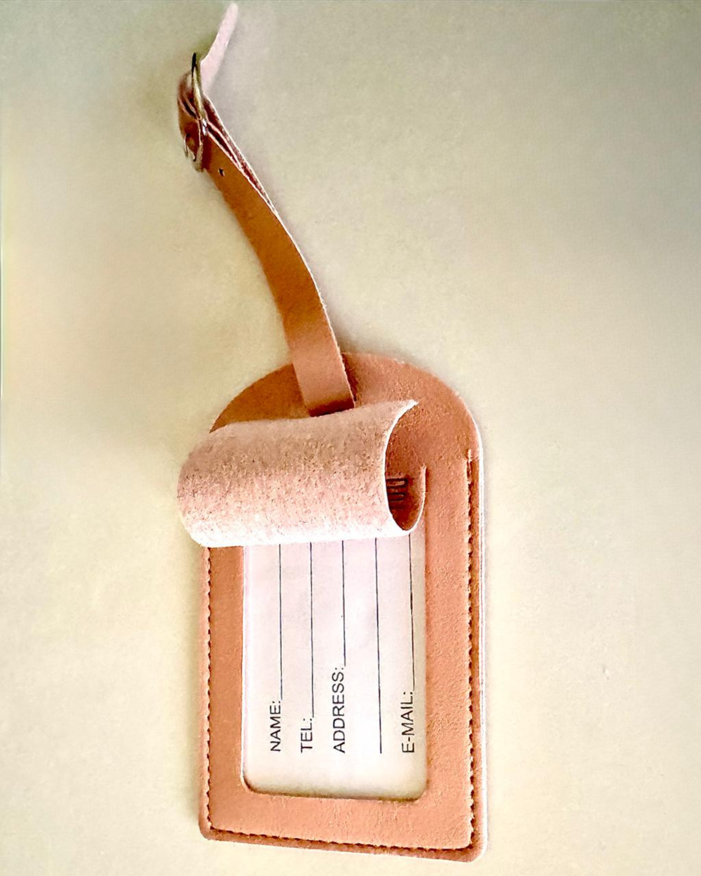 Rehna Raiya Pink Luggage Tag