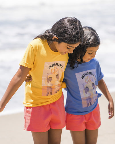 Unstoppable | Crewneck Tee Yellow [Youth]