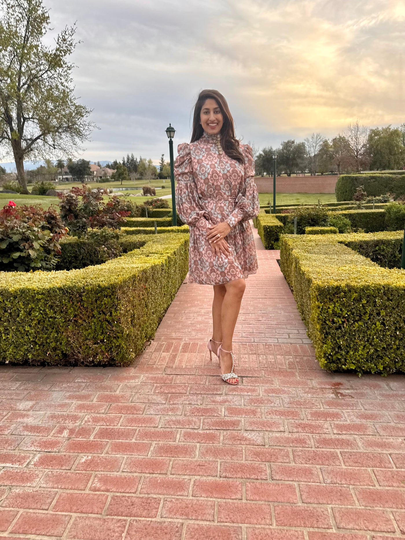 Rehna Raiya Signature© Long Sleeve Women's Dress