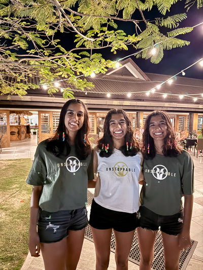 Unstoppable Crop Tee Earthy Green Olive [Teens/Adults]