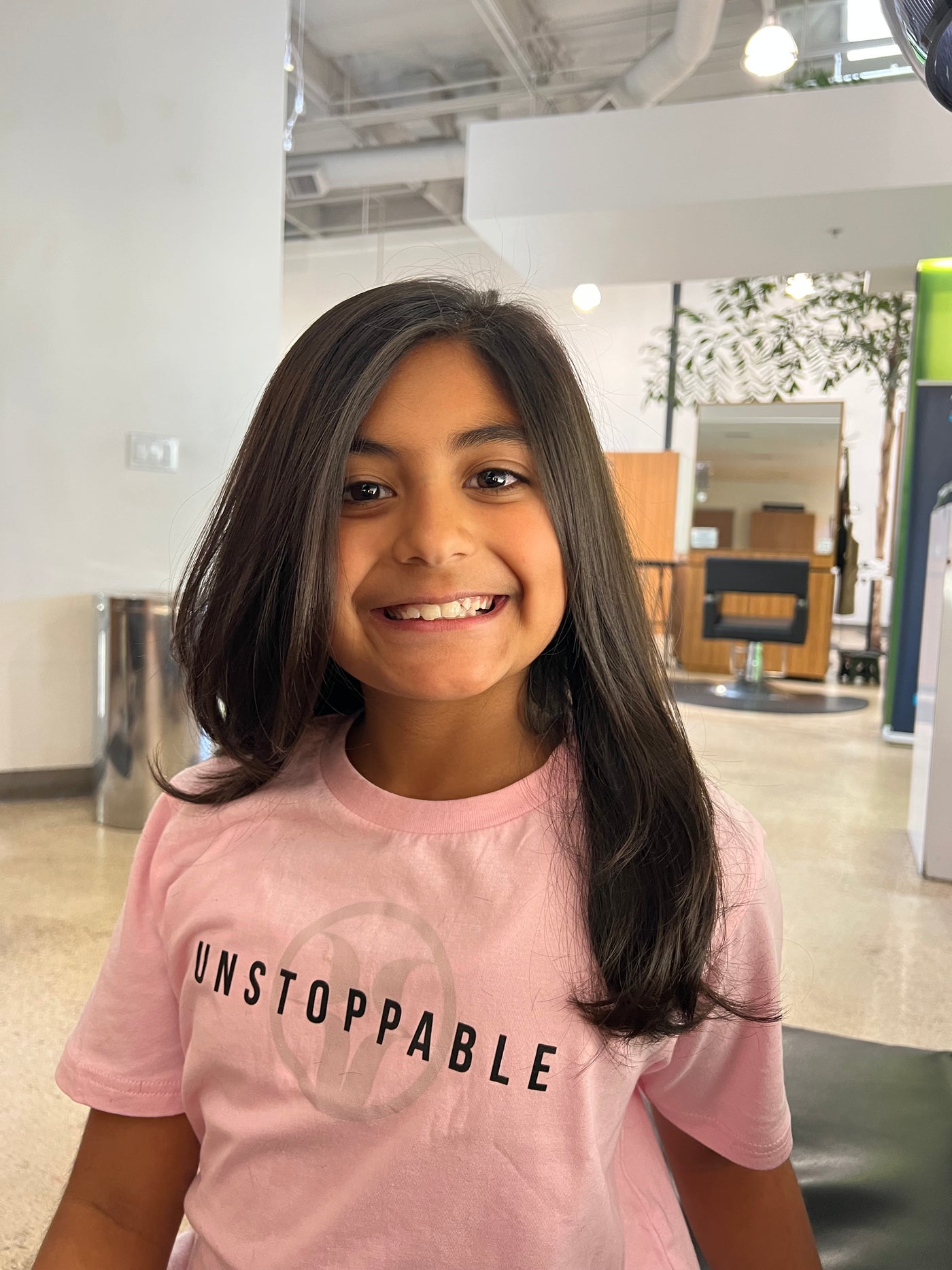 Rehna Raiya Pink Unstoppable Tee [Youth]