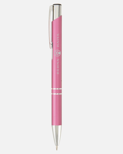 Rehna Raiya Metallic Pink Click Pen