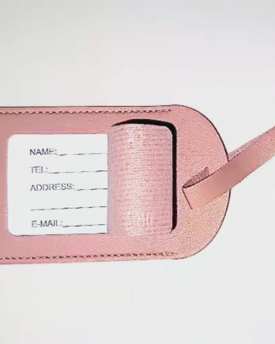 Rehna Raiya Pink Luggage Tag