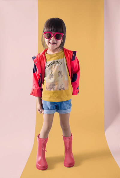 Unstoppable | Crewneck Tee Yellow [Youth]