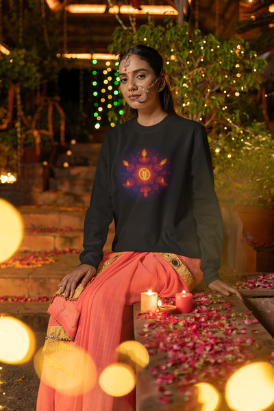 Diwali Long Sleeve Pullover [Teens/Adults]
