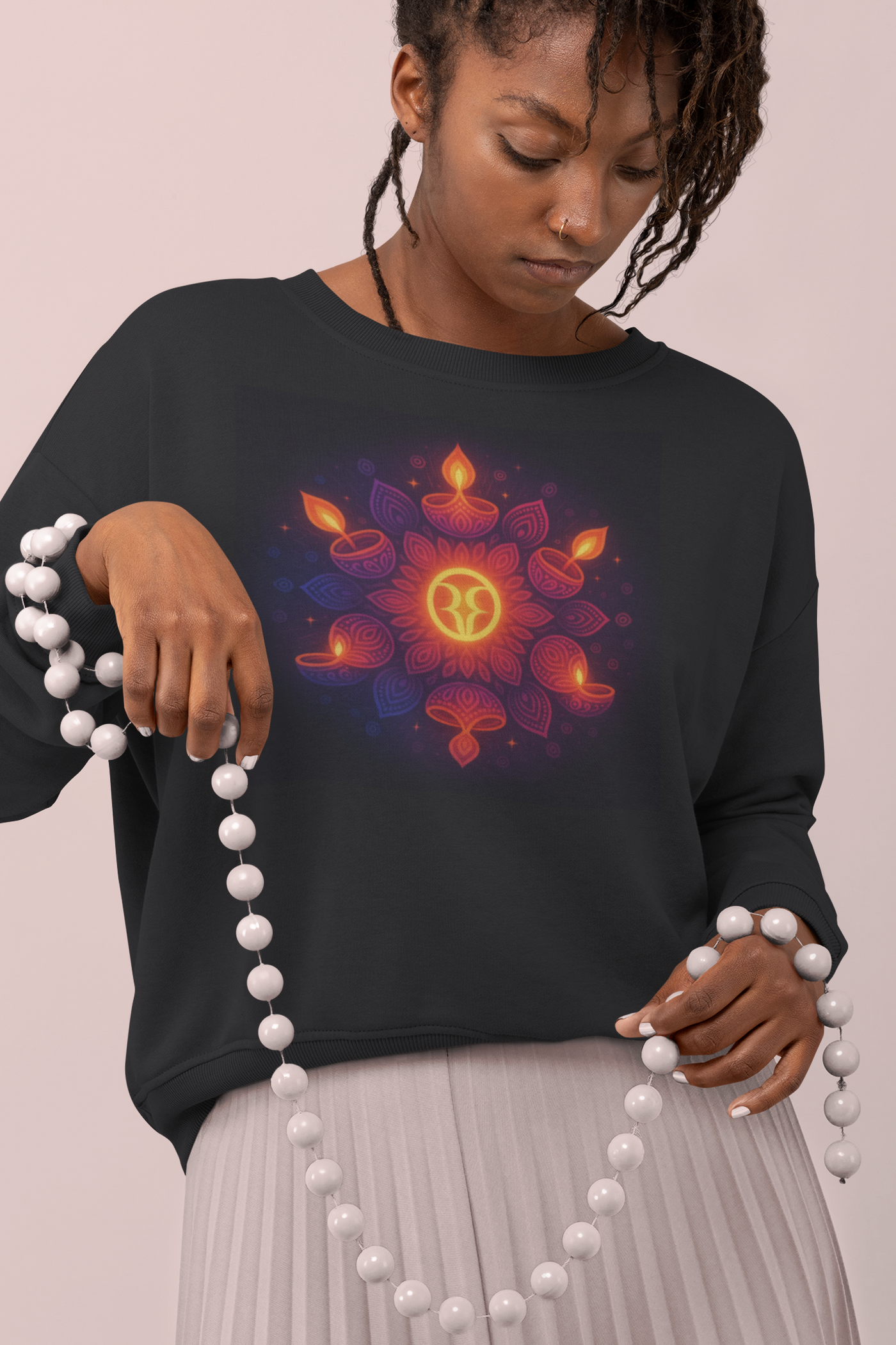 Diwali Long Sleeve Pullover [Teens/Adults]