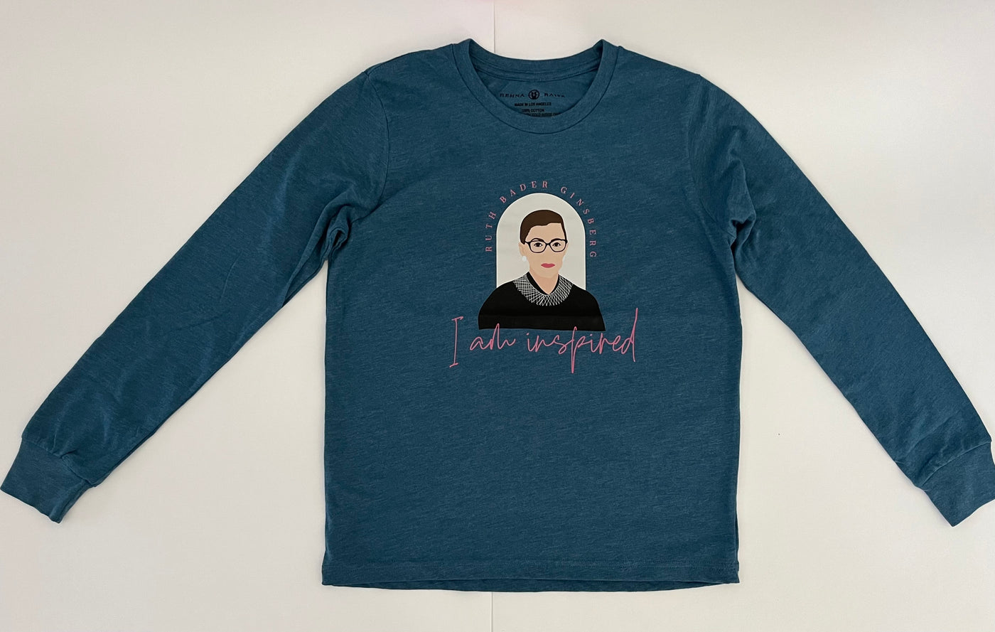 I Am Inspired Long Sleeve Crewneck